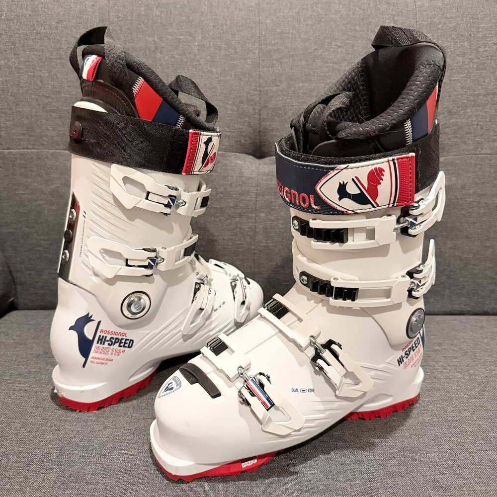 LN 2024 Rossignol Hi-Speed Elite 110 LV GW Boots, sz 25.5